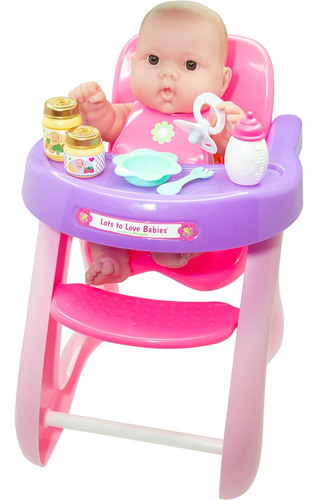 Jc Toys - 14 Mucho Para Amar A Los Bebés Muñecas Y Silla Alt