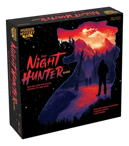 Murder Mystery Party Game The Night Hunter Para Mayores De 1