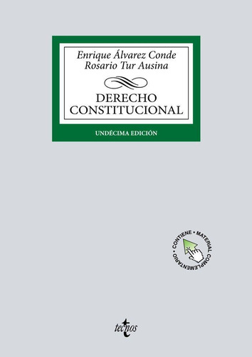 Libro: Derecho Constitucional. Alvarez Conde,enrique Y Tur A