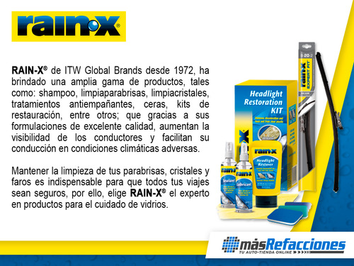 Crema Pulidora De Mica Faros Delanteros 142 Gramos Rain-x