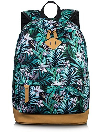 Mochila Para Adolescentes, Mochilas Florales Mochila De Viaj