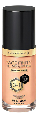 Base Max Factor Facefinity 3 In 1 N75 Golden