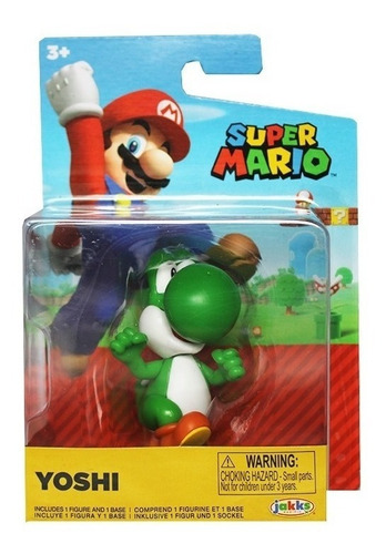 Boneco Colecionável Yoshi 6 Cm Super Mario Kart Raridade