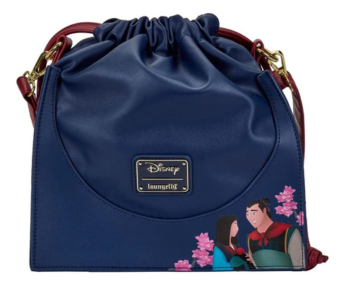 Loungefly Disney Mulan Castle Crossbody Bag