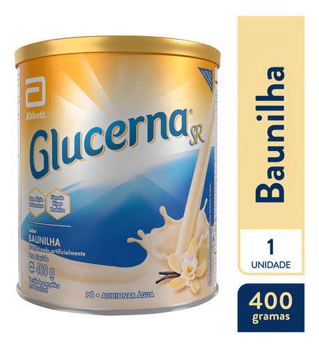 Glucerna Pó Sabor Baunilha Lata 400g Abbott