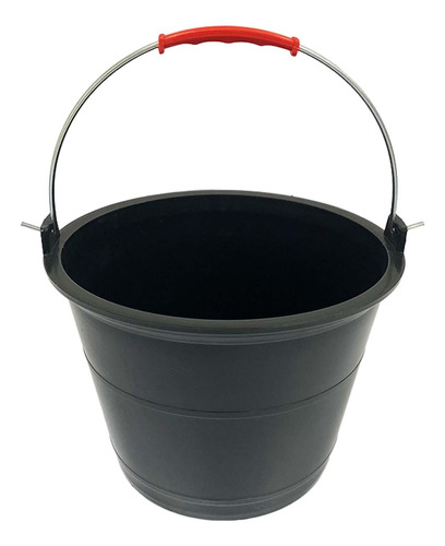 Cubo De Limpieza Negro, Cubo De Barril Para Jardín, 10l