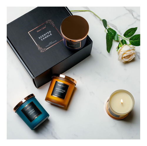 Velas De Velas Perfumadas Con Luces Caseras, Velas De Cera 4
