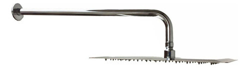 ... . Kit Regadera Tipo Lluvia 30 Cm + Tubo 50 Cm Moderno