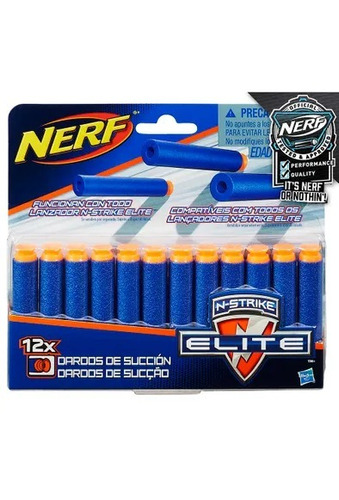 Nerf - Pack 12 Dardos - N-strike Elite