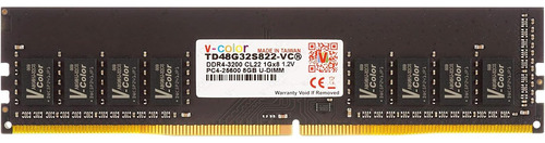 V-color Ddr4 8 Gb (8 Gb X Mhz (pccl22 Estándar Computadora V