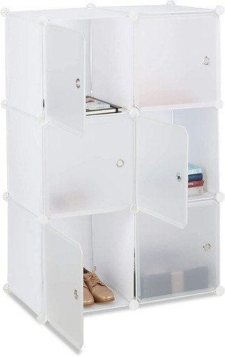 Organizador Zapatera Closet 6 Módulos Ropero Armable