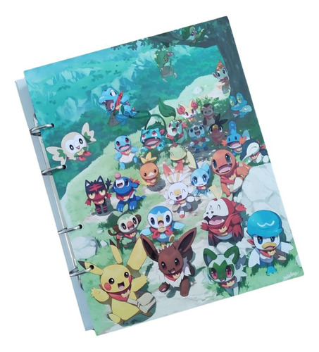 Cuaderno Tipo Archivador Pokémon