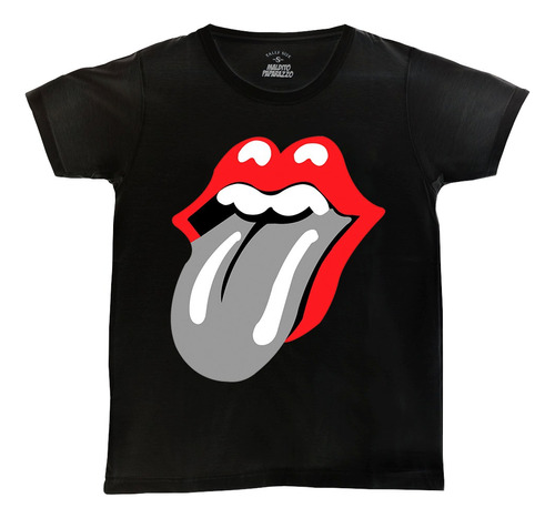 Logo Rolling Stones Labios  - Remera 100% Algodón