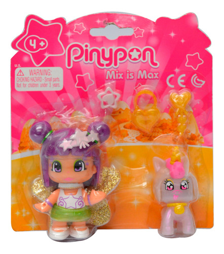 Muñeca Pinypon Hada Morada Mix & Match