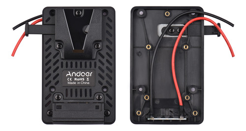 Adaptador De Batería V Lock, Placa De Repuesto Para Mochila