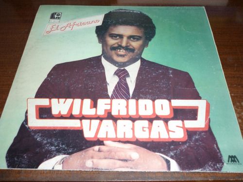 Wilfrido Vargas El Africano Vinilo Argentino