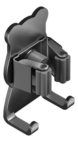 Soporte De Pared Multiusos Para Escoba Y Fregona