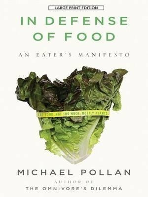 In Defense Of Food - Michael Pollan (paperback)&,,