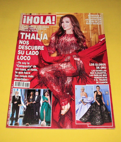 Thalia Revista Hola 2019 Sebastian Rulli Angelique Boyer