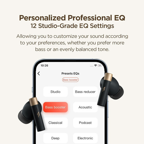 Audífonos Noise Cancelling Y App 1more Pistonbuds Pro Q30