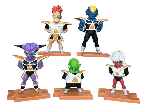 Mini Figuras Coleccion X 5 Ginyu - Dragon Ball