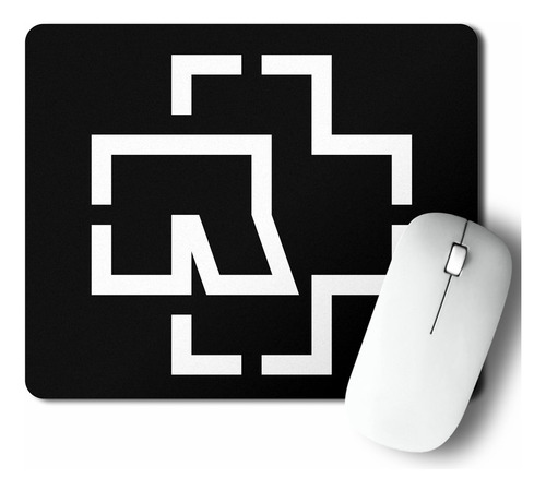 Mouse Pad Rammstein Logo (d0761 Boleto.store)