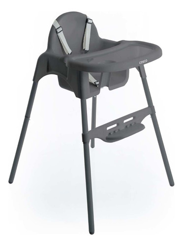 Cosco Kids cadeira de refeição compacta cook cinza até 15kg