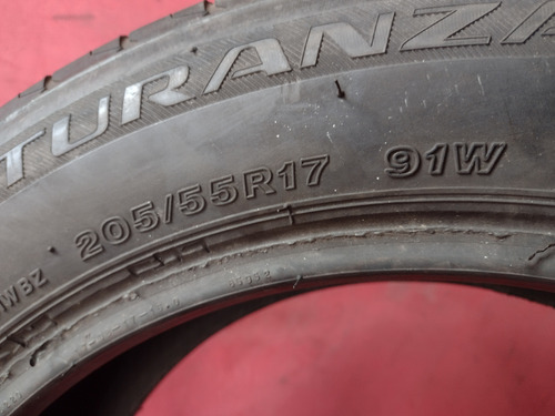 Pneu 205 55 Aro 17 Bridgestone Turanza T001 Runflat Usado W (Usado)