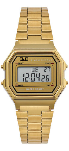 Reloj Qyq De Citizen M173j002y Unisex Digital Dorado Tienda