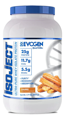 Proteina Isolate Evogen Isoject 1.77 Lbs Variedad De Sabores