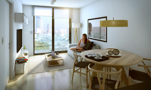 Venta Apartamento Dos Dormitorios Con Terraza En Aguada: