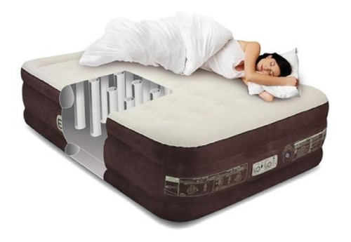 Colchón Cama Inflable Ez Inflate Airbed Queen