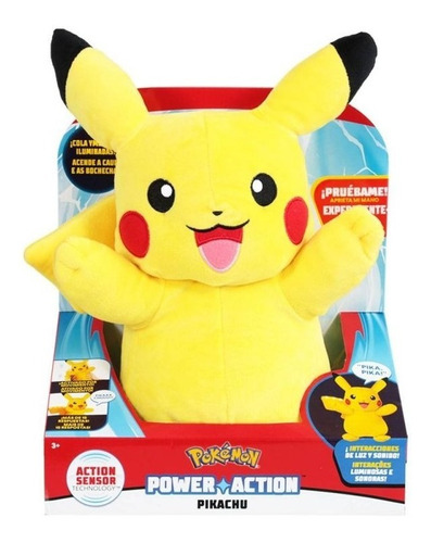 Peluche Interactivo Pikachu Original Foreva