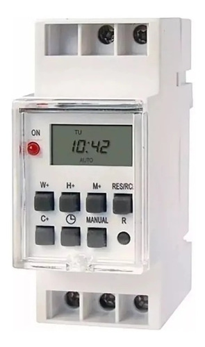 Timer Digital Programable Para Riel Din - Zurich