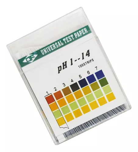  Tiras de prueba de pH universales (0-14) - Kit de tiras de  prueba de pH con libro electrónico - 150 tiras de prueba de pH rápidas y  fáciles - Kit de