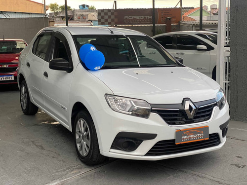Imagem 1 de 14 de Renault Logan 1.0 12v Sce Flex Life Manual