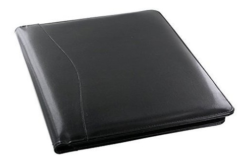 Royce Leather Aristo Pad Folio, Negro