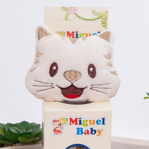 Fraldinha Estampada Macia Para Tranquilo Recém Nascido Cor Gato