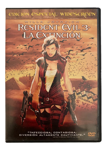 Dvd Original Resident Evil 3 La Extincion Milla Jovovich