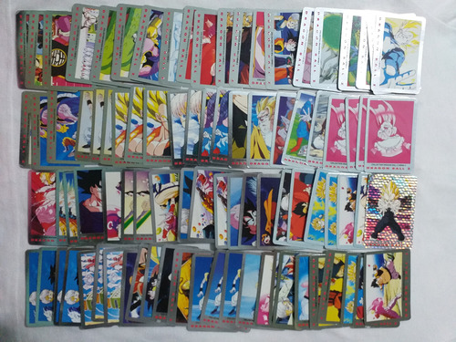 Lote 80 Tarjetas Dragon Ball Z Panini Serie 2 Francesa 