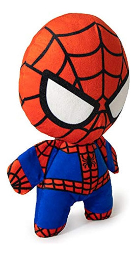 Juguete Para Perros Con Hebilla, Marvel, Felpa Squeaker Spid