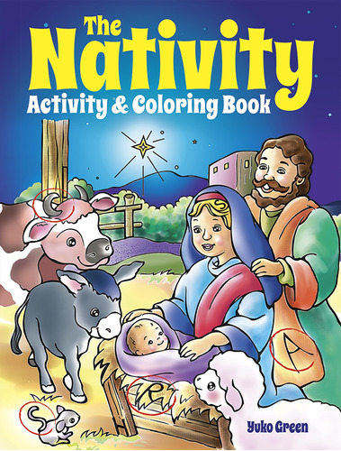 La Actividad De La Natividad Y El Libro Para Colorear (dover