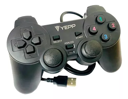 Controle Joystick Usb Para Computador Game Jogos Diversão