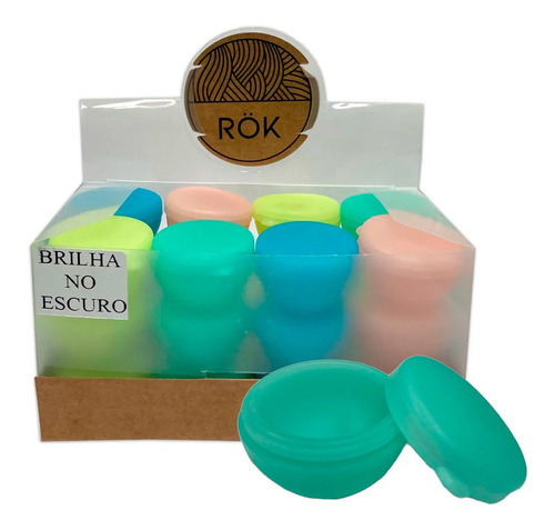 Caixa Slick Rok Brilha No Escuro 8 Ml C/24