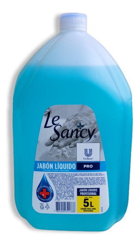 Jabón Antibacterial Le Sancy 5 Litros  99,99 De Protección