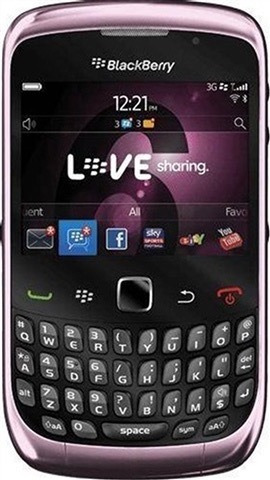 Celular Blackberry 9300 Curve 3g Wifi Liberado Lila