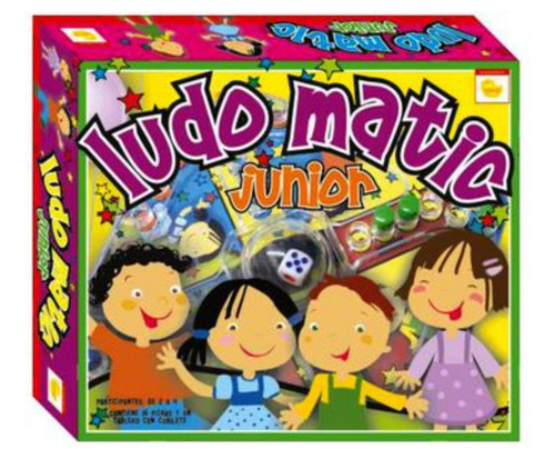 Ludo Matic Juniors Tradicional 22x4.5x19cm Yuyu - 396y