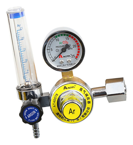 Reductor De Presión Argón Mig Tig Control De Flujo Regulad
