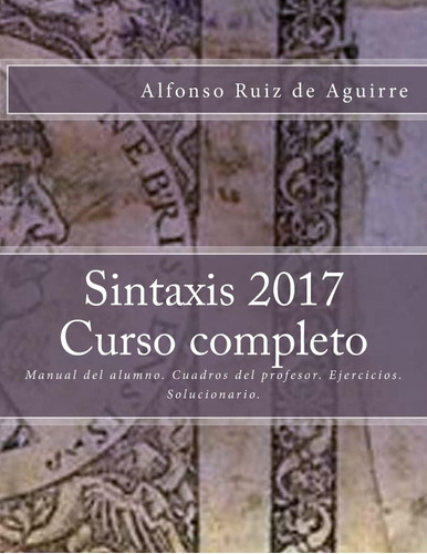 Libro: Sintaxis 2017 Curso Completo (spanish Edition)