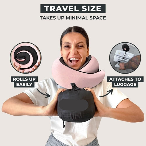 Almohada De Viaje Para El Cuello, Almohada De Espuma
